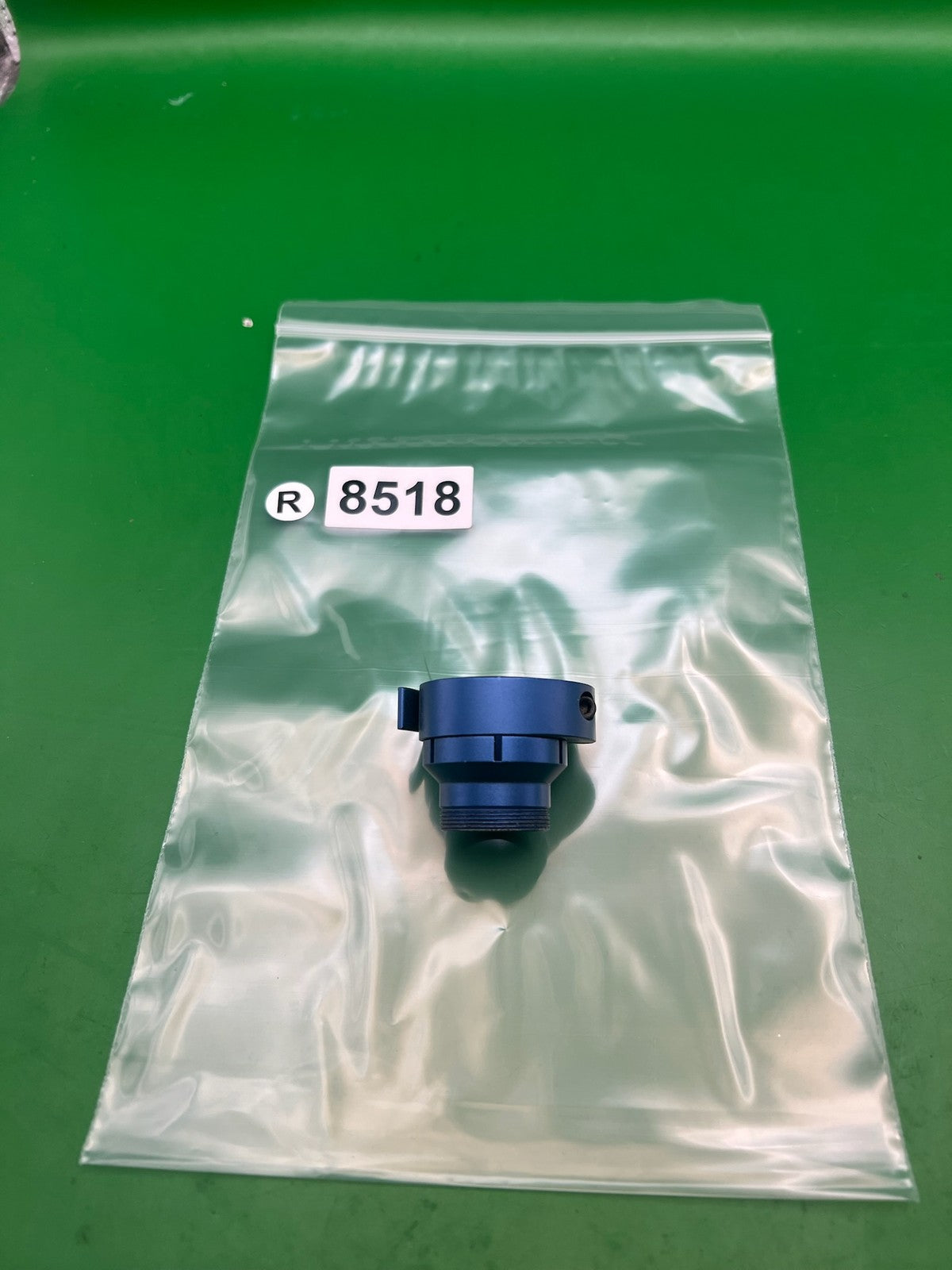 Warrior Ion G Lock Clamping Feedneck Low Rise Blue Aluminum