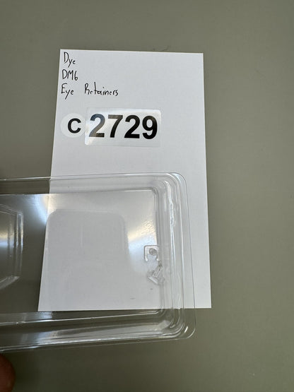 Dye DM6 Eye Retainers