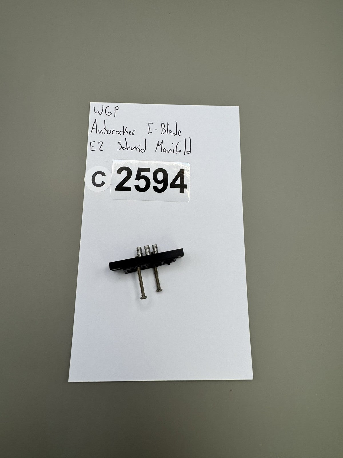 WGP Autococker E-Blade E2 Solenoid Manifold