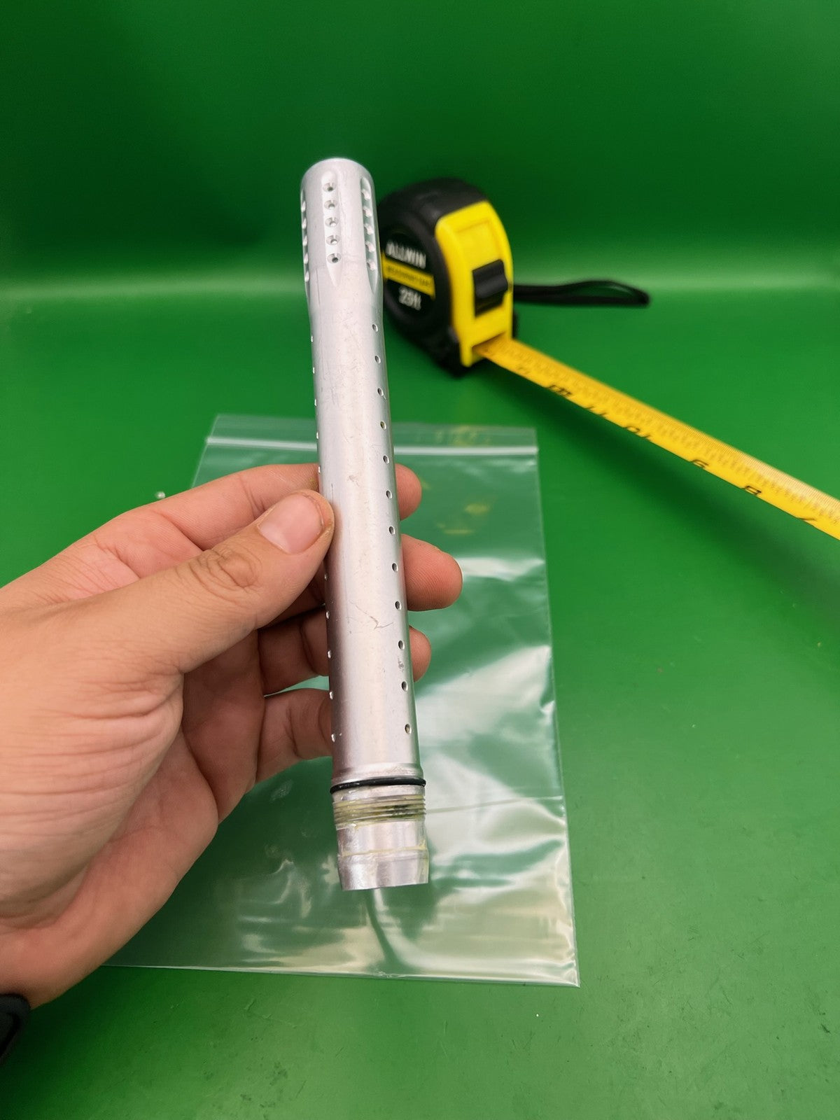 Dye UL Paintball Barrel Tip Silver