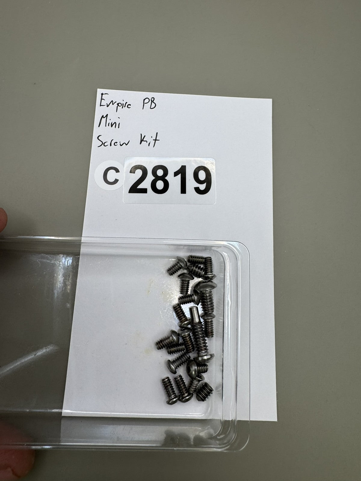 Empire PB Mini Screw Kit
