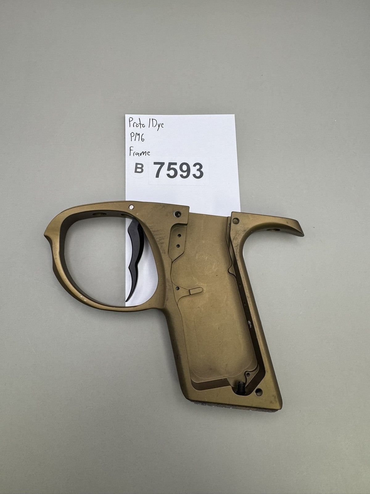 Proto / Dye PM6 Trigger Frame Gold