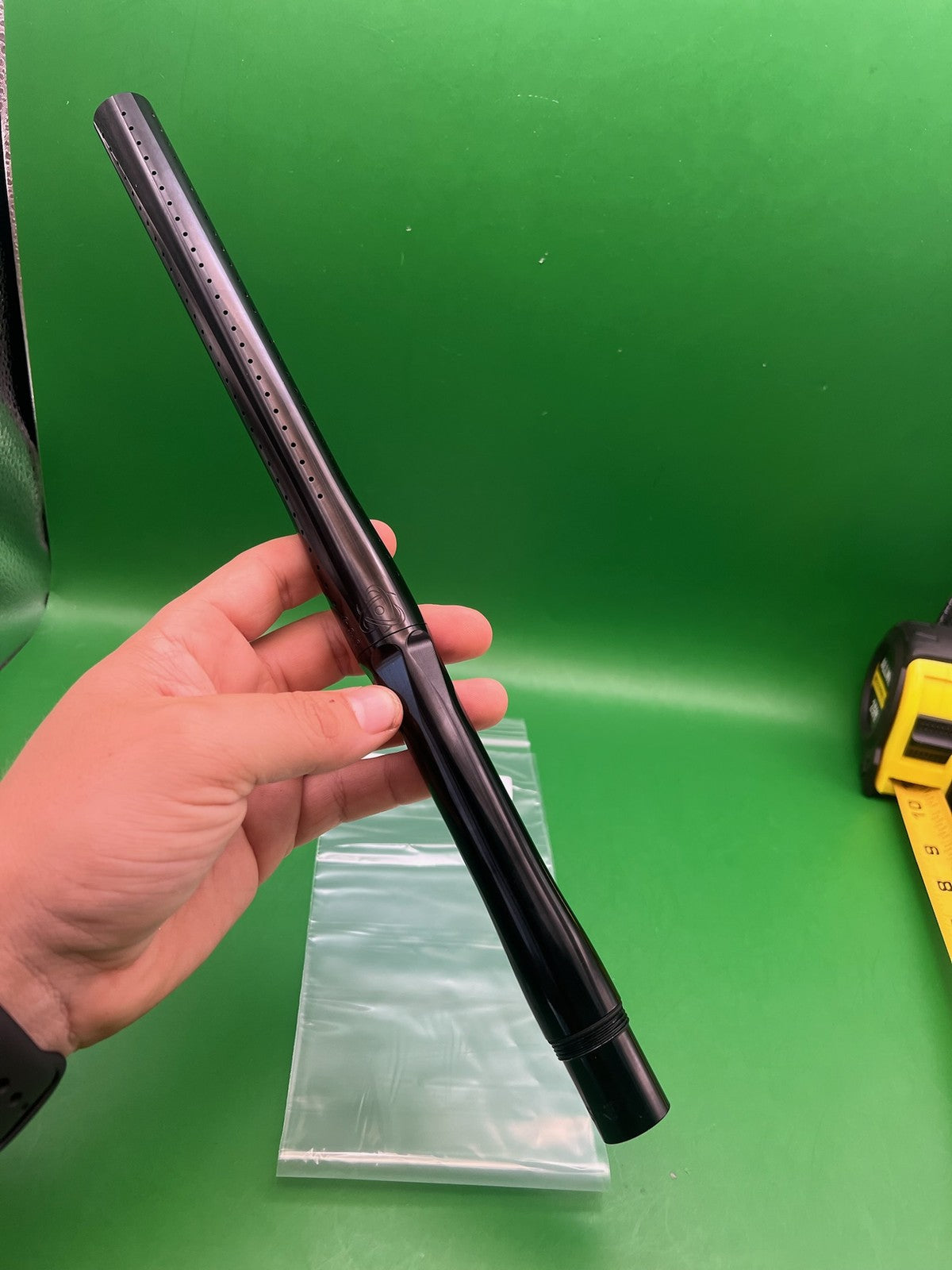 Autococker Inception Barrel 14" Black - used paintball barrel - black/gunmetal