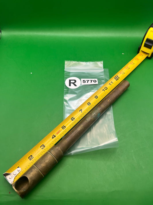 Automag 12" .698 Brass Barrel - used paintball barrel - brass