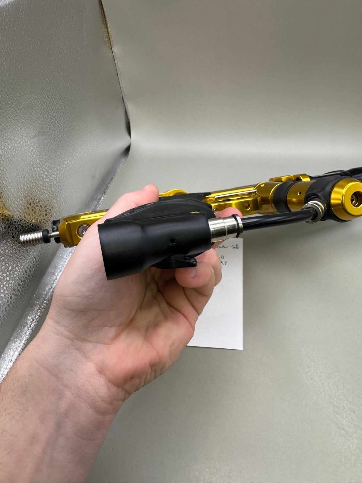 Free Flow PB 2022 Ultra Light Autococker - Gold - Paintball Marker Fully Working
