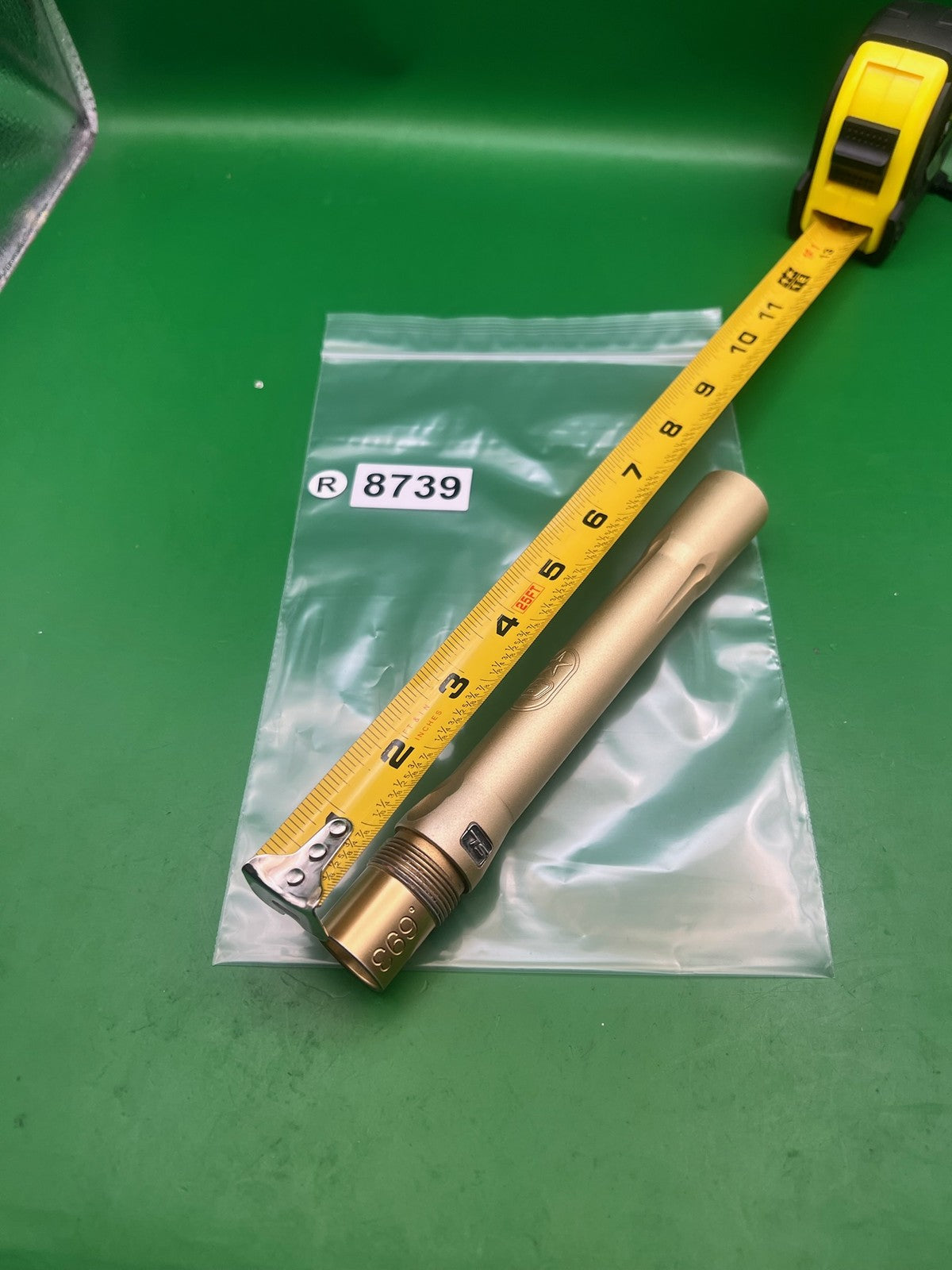 Planet Eclipse SL Barrel Back Gold 14in .693 Bore AC Thread Autococker