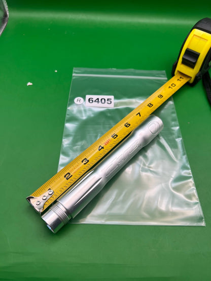 Dye UL Barrel Back Silver .684 A1 / G7 Fly - used paintball barrel back - silver