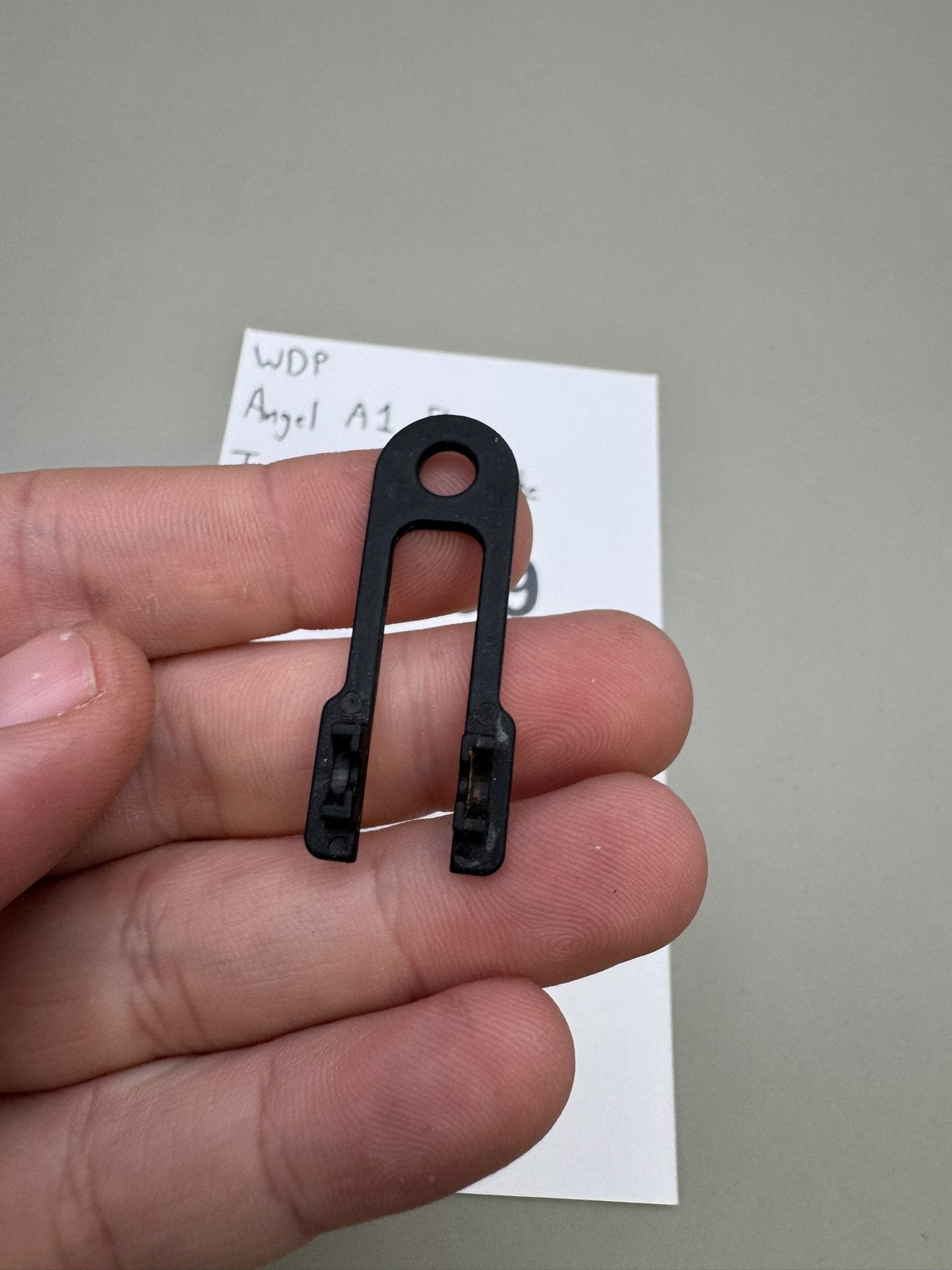 WDP Angel A1 Fly Trigger Retainer Plate Black