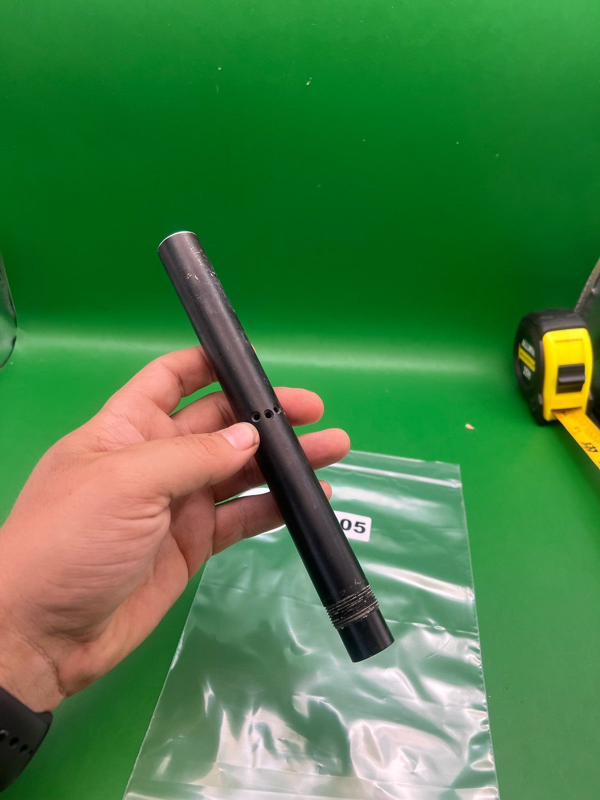 Stock A-5 Barrel - used paintball barrel - black