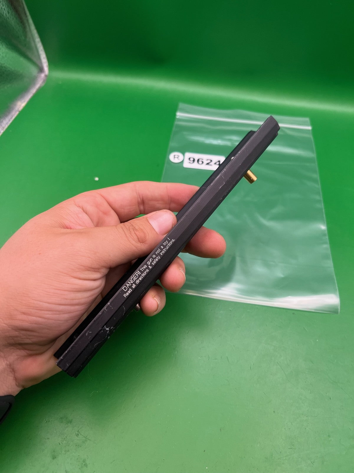 AGD Automag Classic Sight Rail Black Anodized Aluminum OEM Body Rail