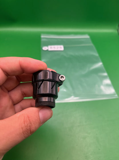 Warrior Ion G Lock Clamping Low Rise Feedneck Black Aluminum