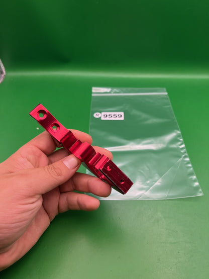 Custom Products CP Flame ASA Rail Drop Forward Red Anodized Aluminum