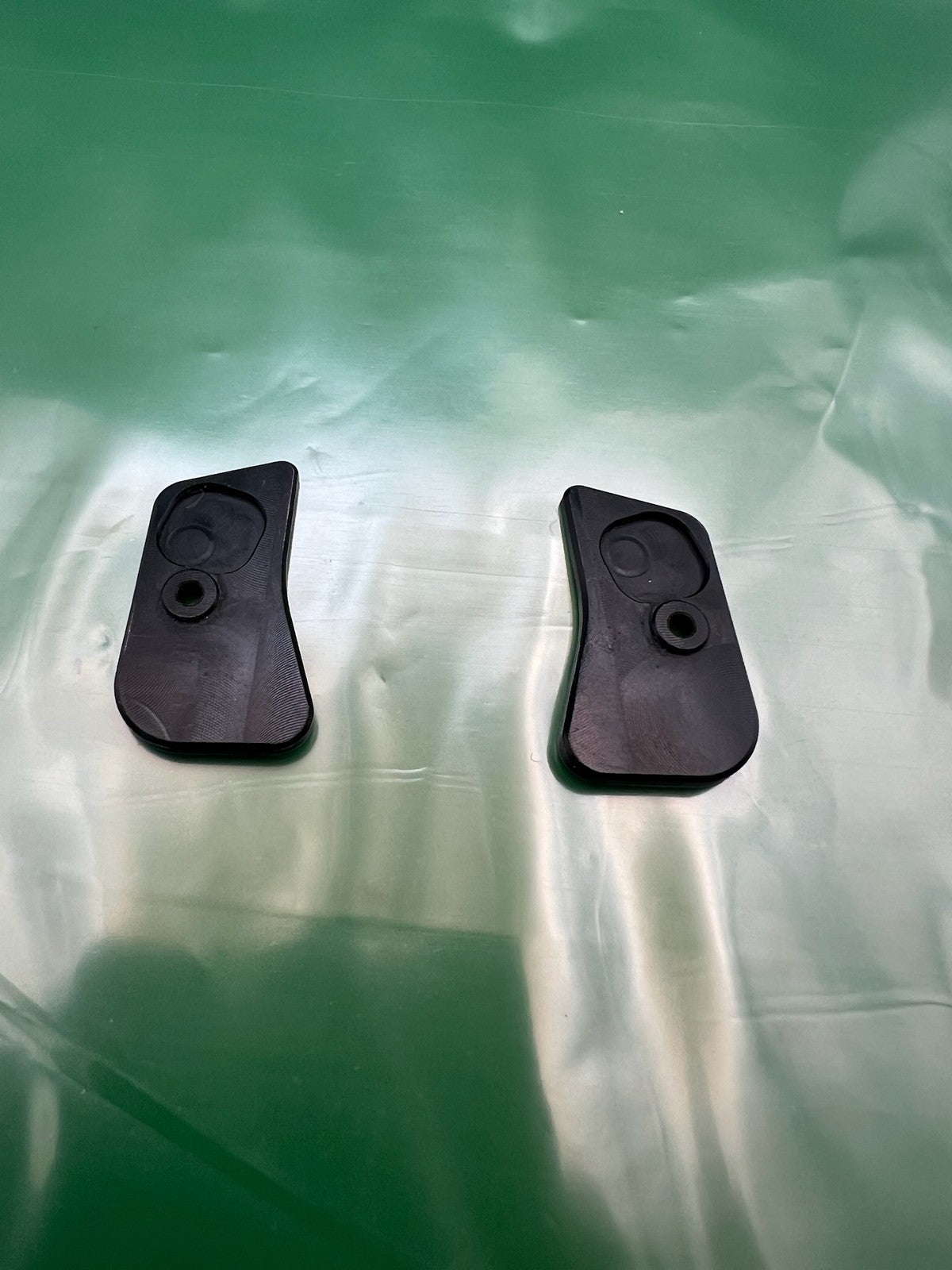 Bob Long G6R Intimidator Eye Covers Silver & Black Pair