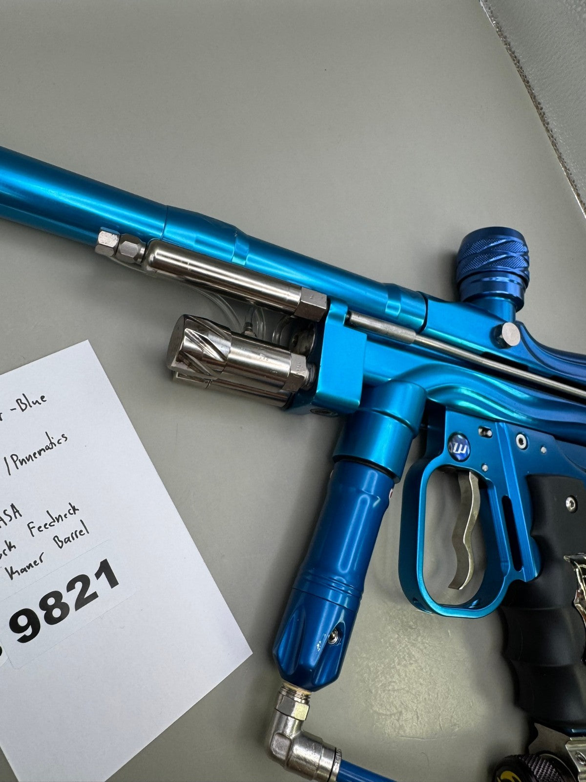 WGP Oracle Autococker - Blue - Paintball Marker Fully Working