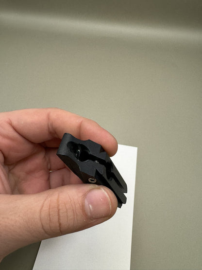 Smart Parts ASA Rail Mount Black Paintball Marker Part