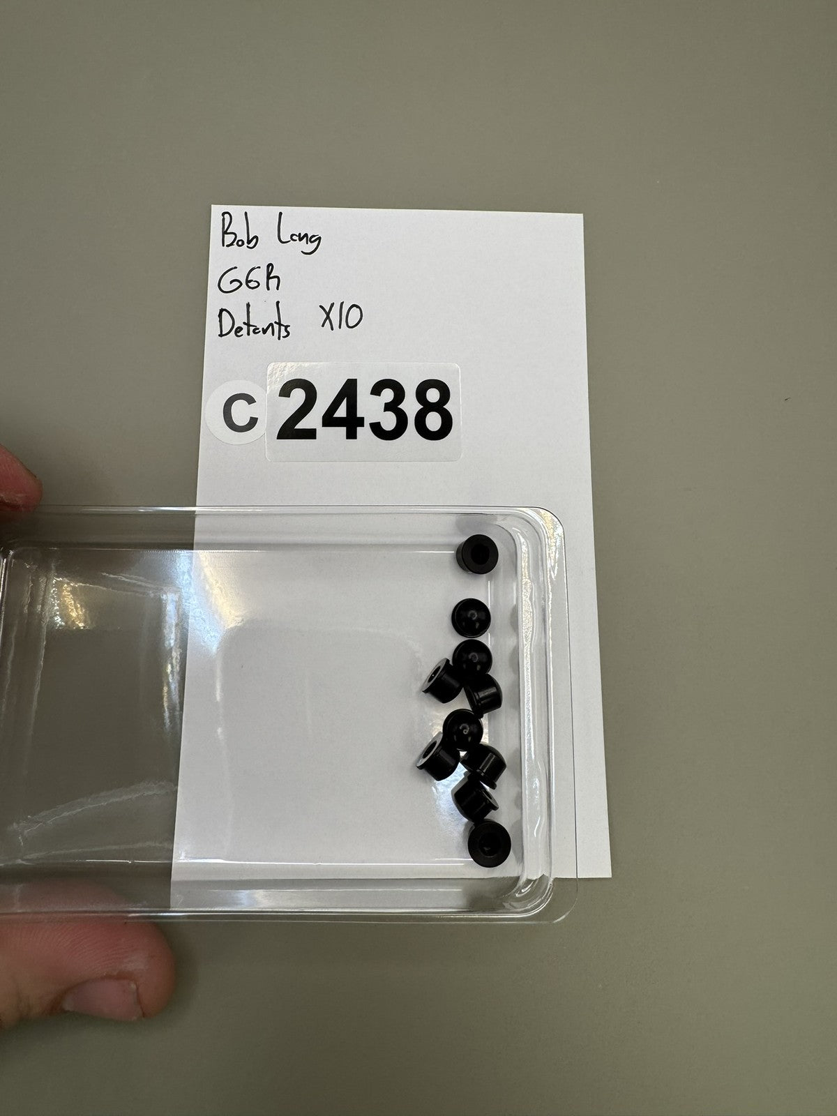 Bob Long G6R Detents X10
