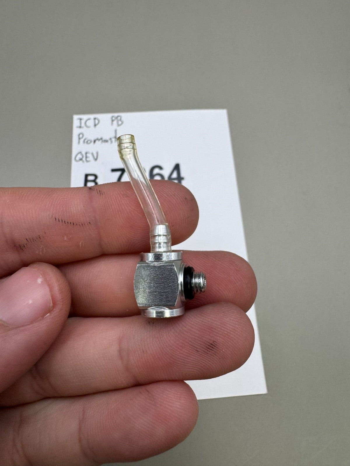 ICD Promaster QEV Quick Exhaust Valve Silver