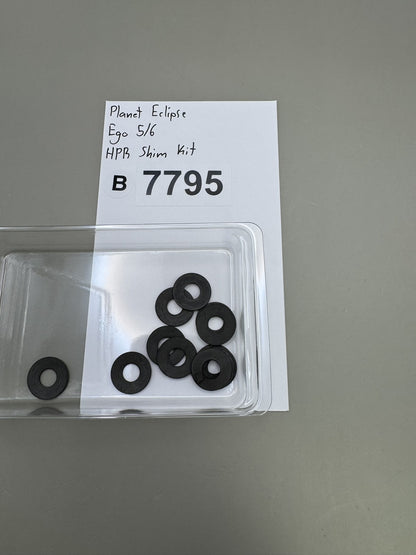 Planet Eclipse Ego 5/6 HPR Shim Kit Black