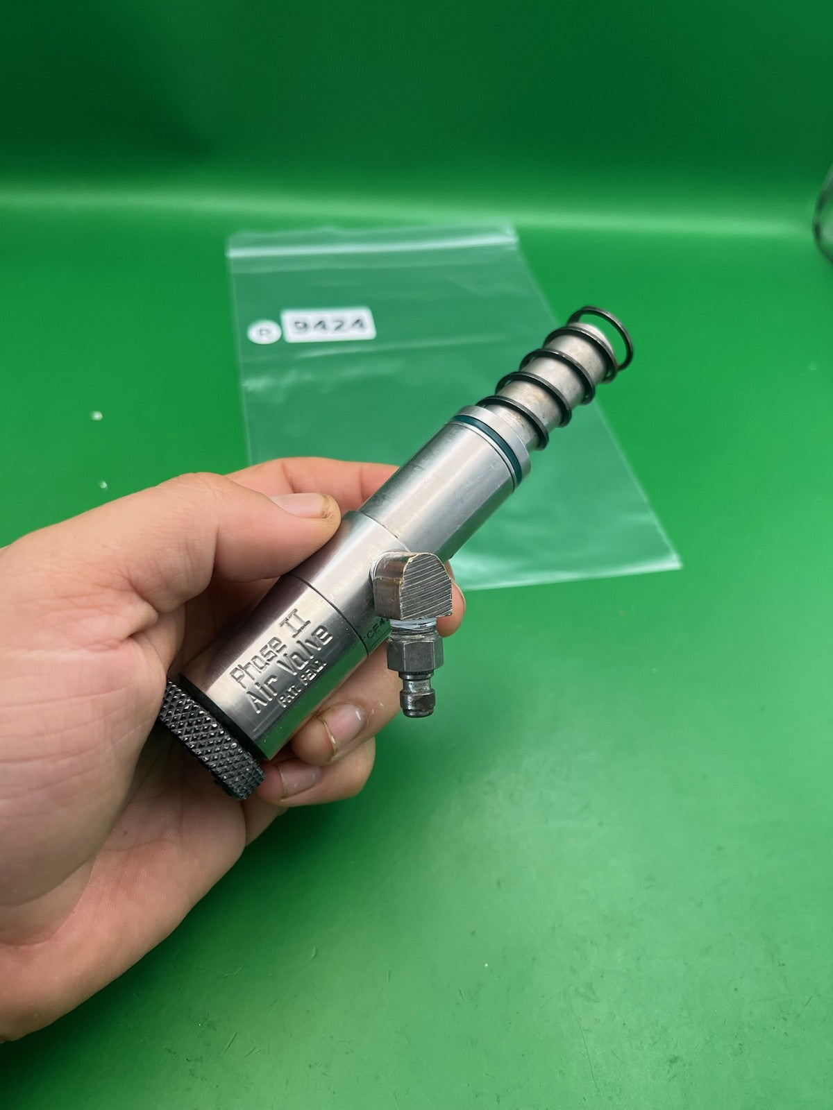 ANS Phase II Air Valve Bolt Assembly Stainless Steel 68/4500