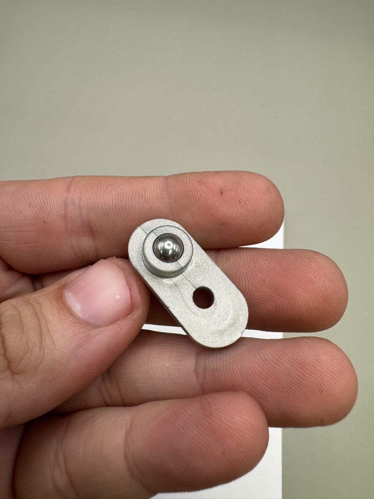Kingman Spyder Ball Detents Silver Pair