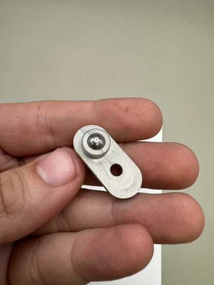 Kingman Spyder Ball Detents Silver Pair