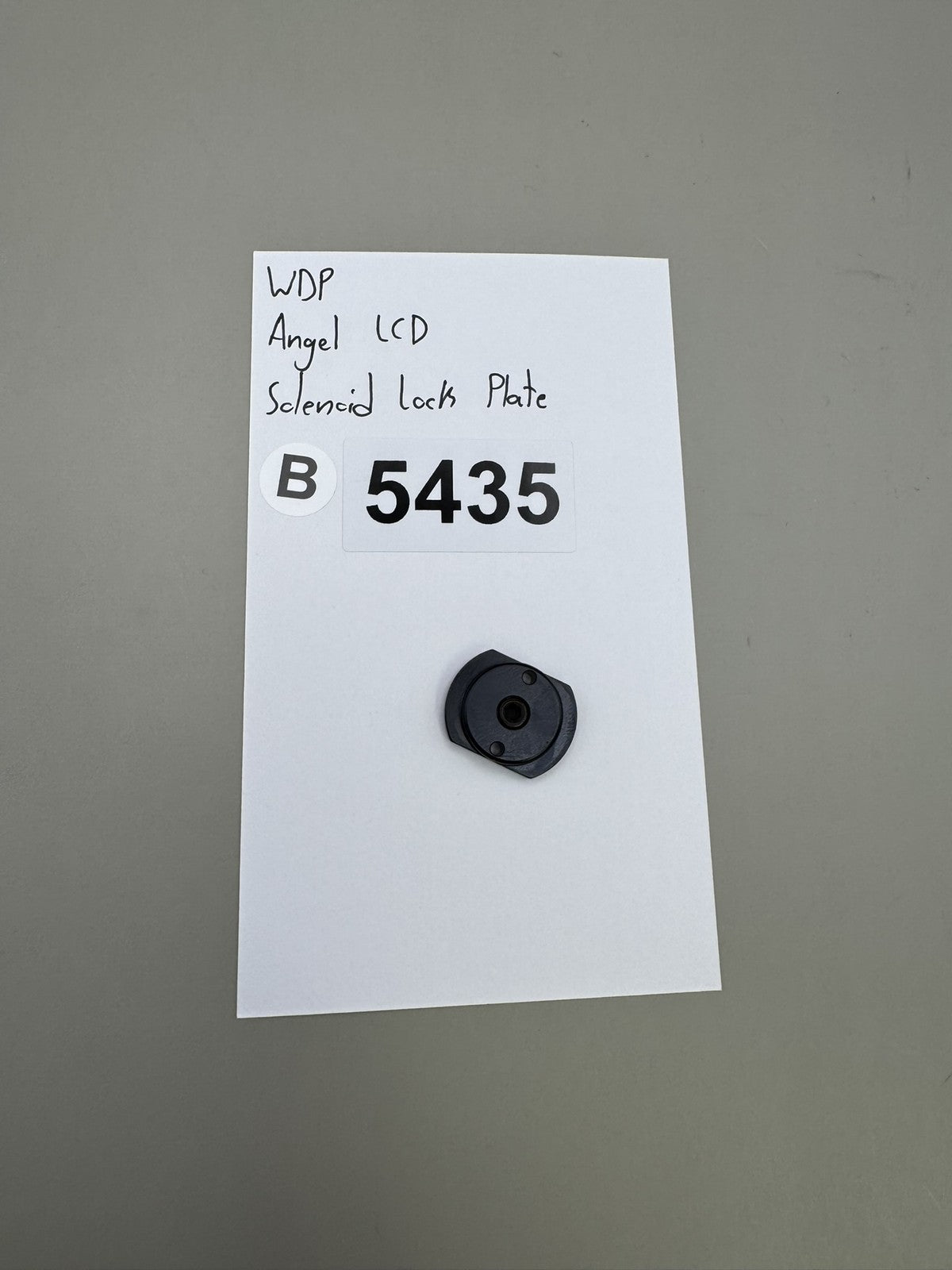 WDP Angel LCD Solenoid Lock Plate