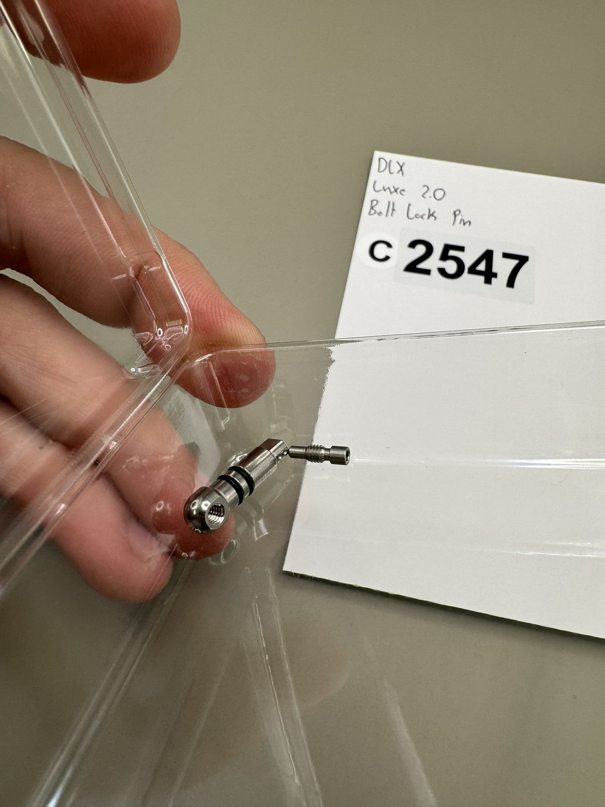 DLX Luxe 2.0 Bolt Lock Pin