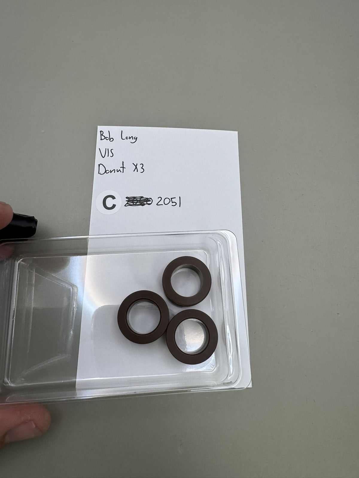 Bob Long VIS Donut X3