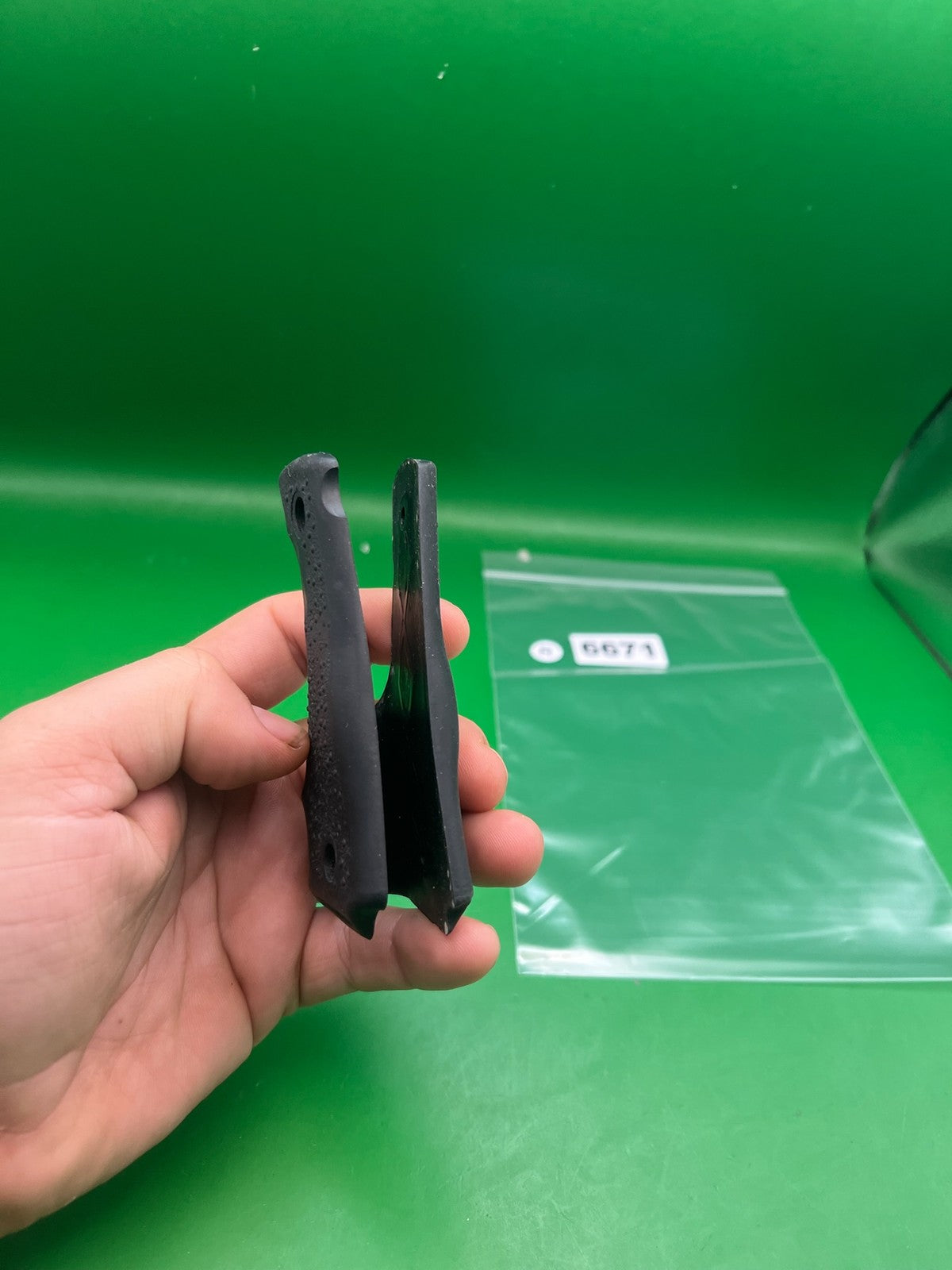 Autococker 45* Grips - used paintball grip panel - black