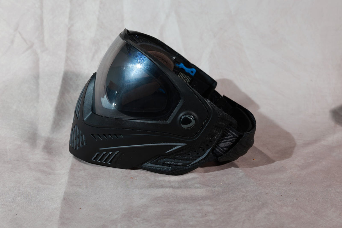 Dye I5 Paintball Mask Black With Extra Amber Thermal Lens Goggle