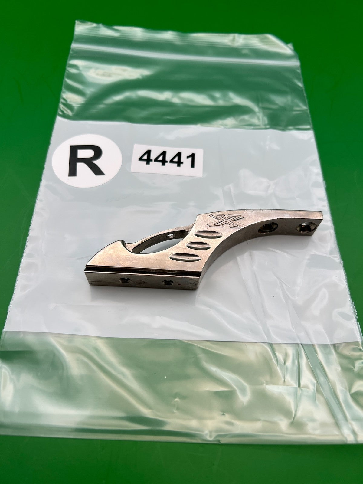 System X ASA Rail Drop Forward Mount Chrome Silver Stainless