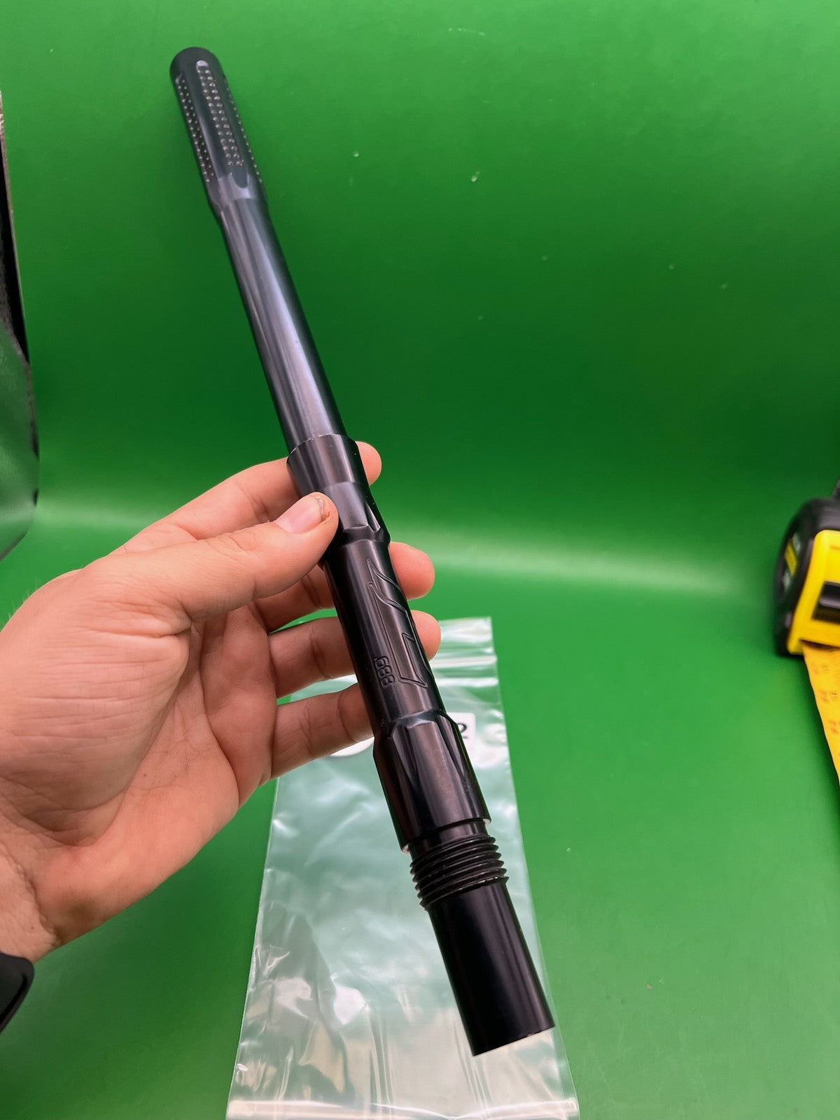 Angel Scypter Barrel - used paintball barrel - black