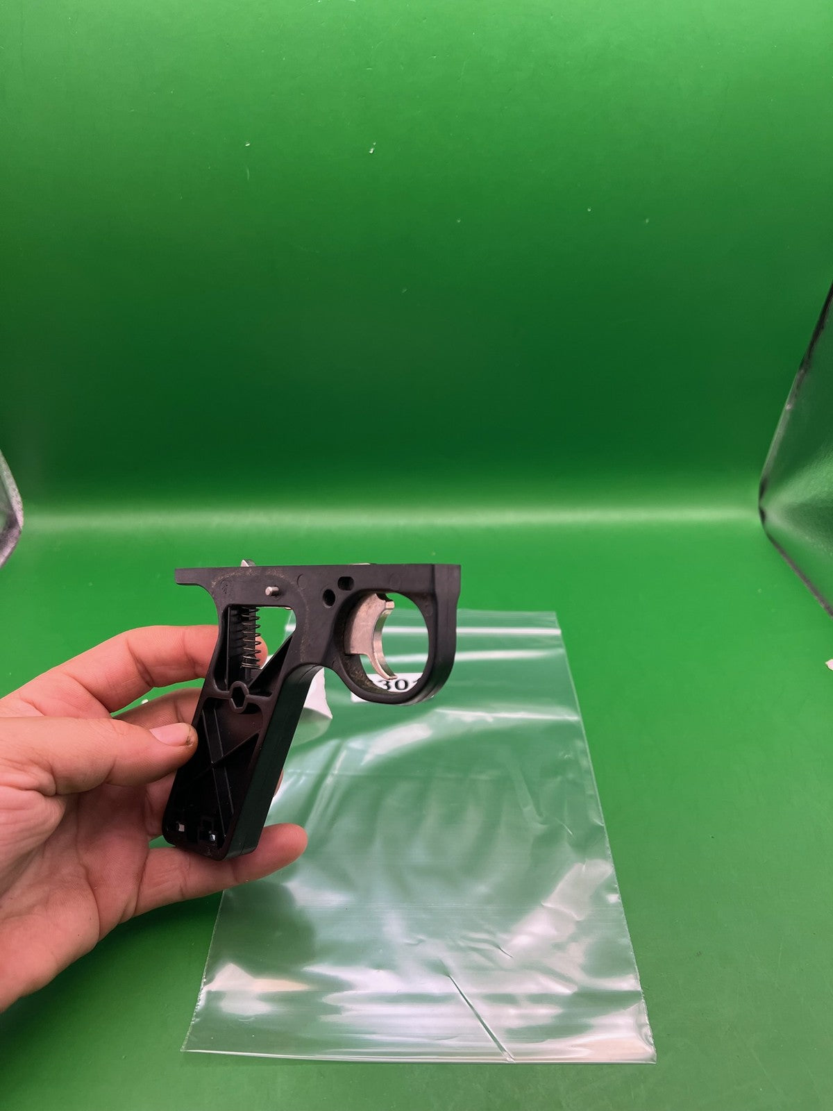 Autococker Trigger Frame - used paintball trigger frame - black