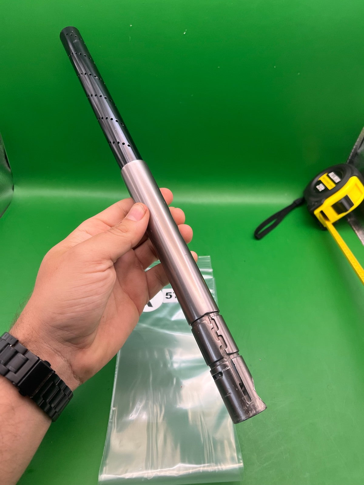 Smart Parts Freak Barrel Back 14" .693 Black Silver