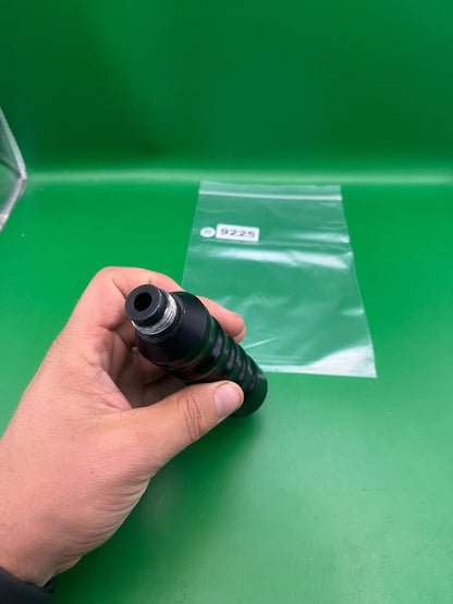 Vintage Paintball CO2 Expansion Chamber Ribbed 6-Stage Vertical Grip Black