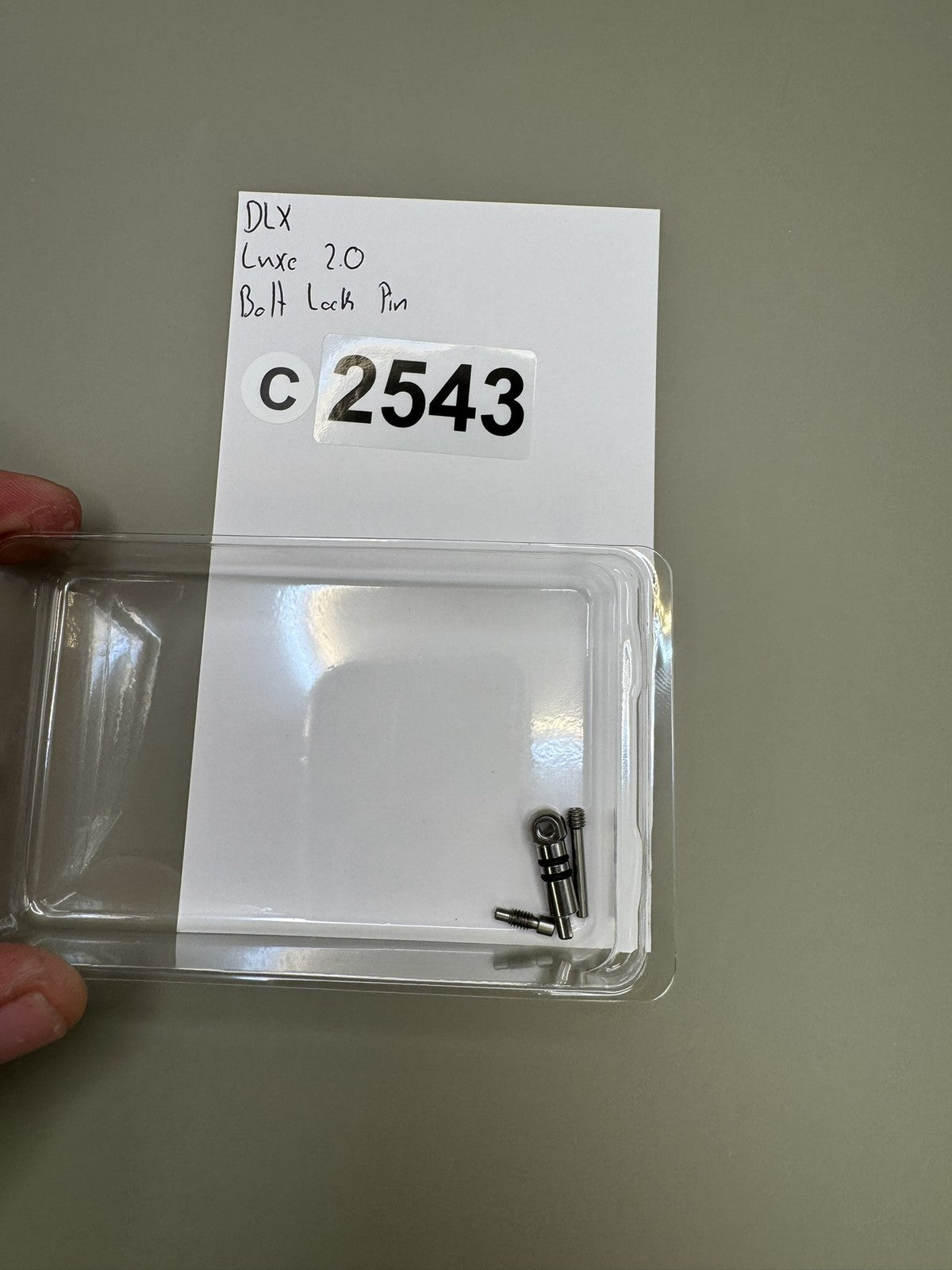DLX Luxe 2.0 Bolt Lock Pin