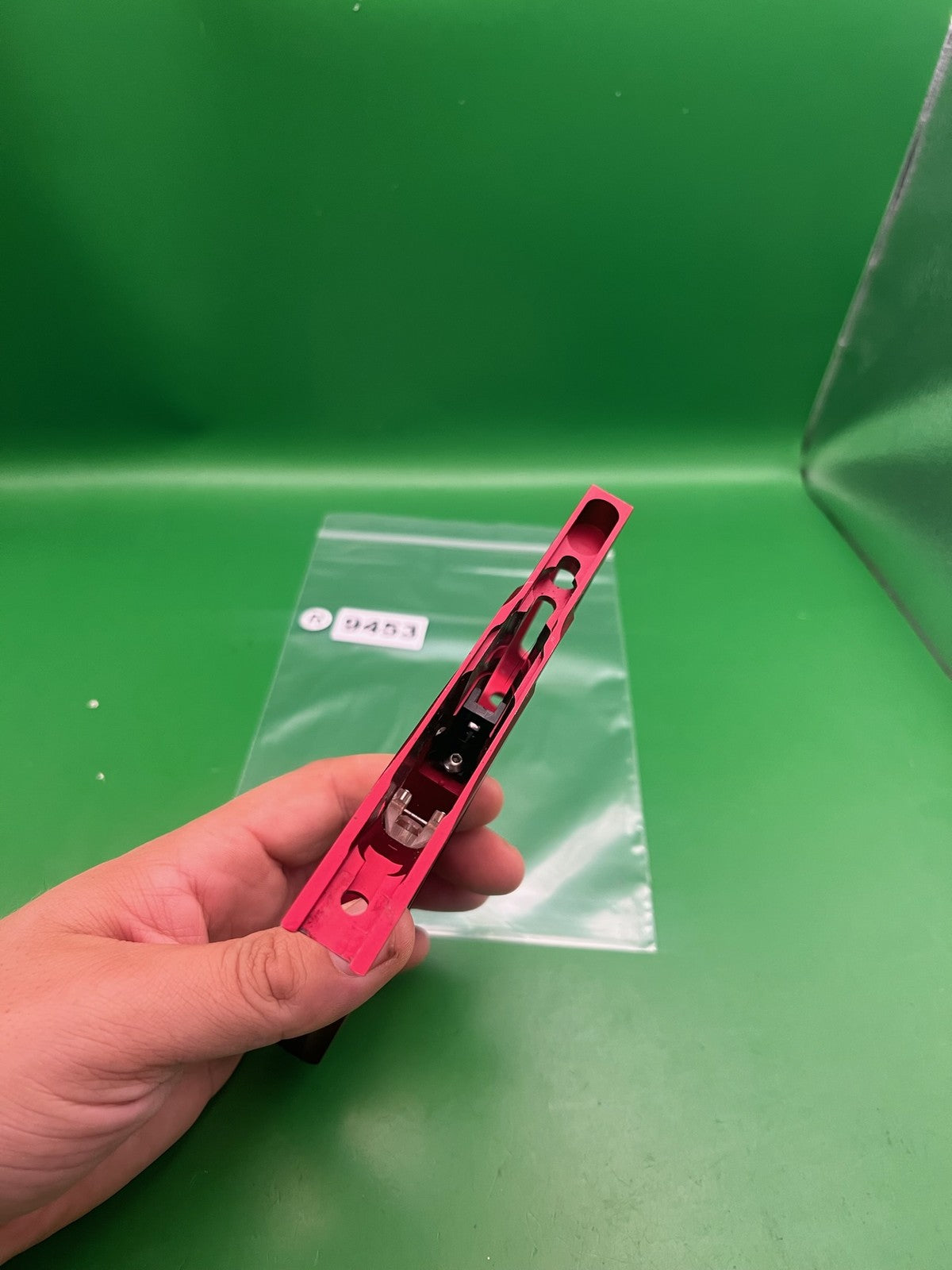 Smart Parts Shocker NXT Trigger Frame Red Anodized Aluminum Electronic