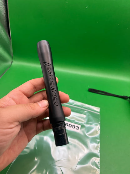 Proto Barrel Back Spyder Thread 8" Black - used paintball barrel back - black