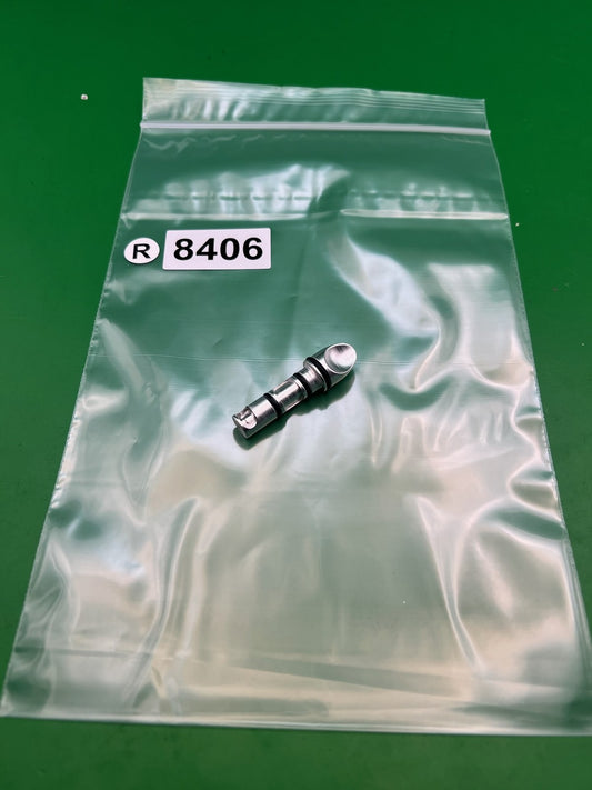Dye DM6 Front On/Off Flow Plug Dust Silver Matrix Aluminum O-Rings