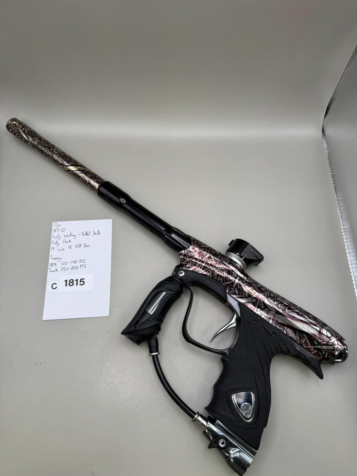 Dye NT10 - Paintball Marker Fully Working