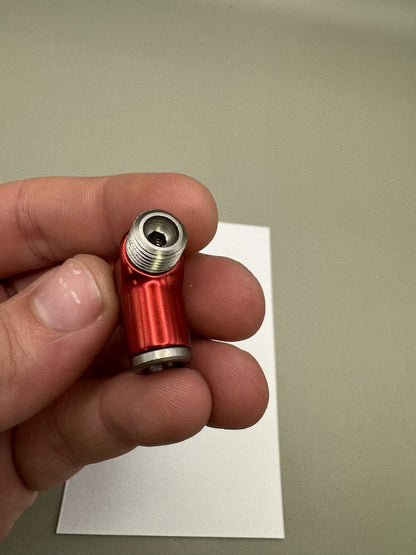 CCM PB 90Â° Fitting Red