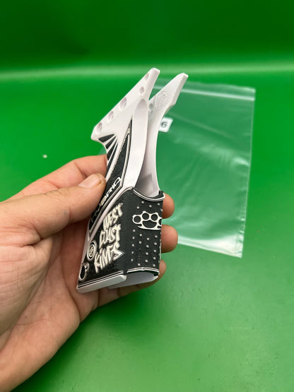 Hybrid DM8/PM8 Grips White