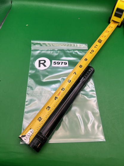 Dye UL Barrel Tip 14" Black Autococker - used paintball barrel tip - black