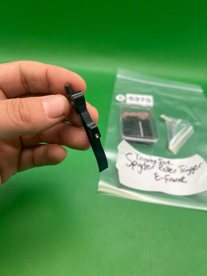 Trinity Sick Spyder E-Frame Roller Trigger Black Aluminum