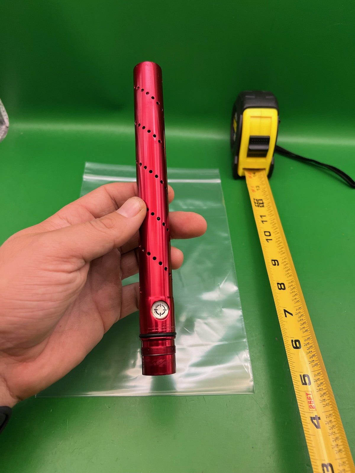 Smart Parts Freak Paintball Barrel Tip Red 12in
