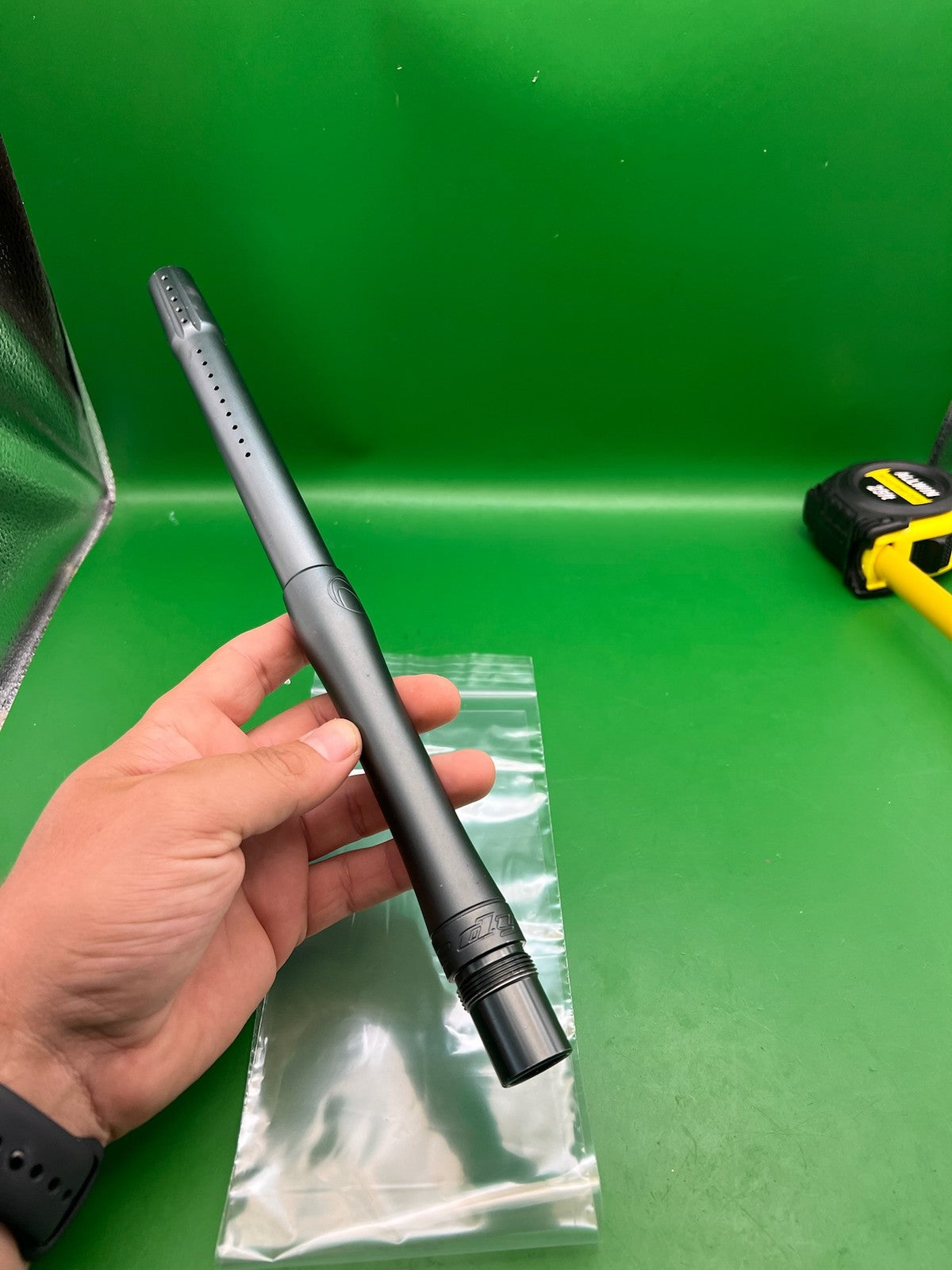 Dye Ultralite (UL) Paintball Barrel 14" 0.688 AC Thread - Matte Grey
