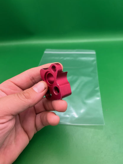 WGP Autococker 2K Front Block Red Anodized Aluminum