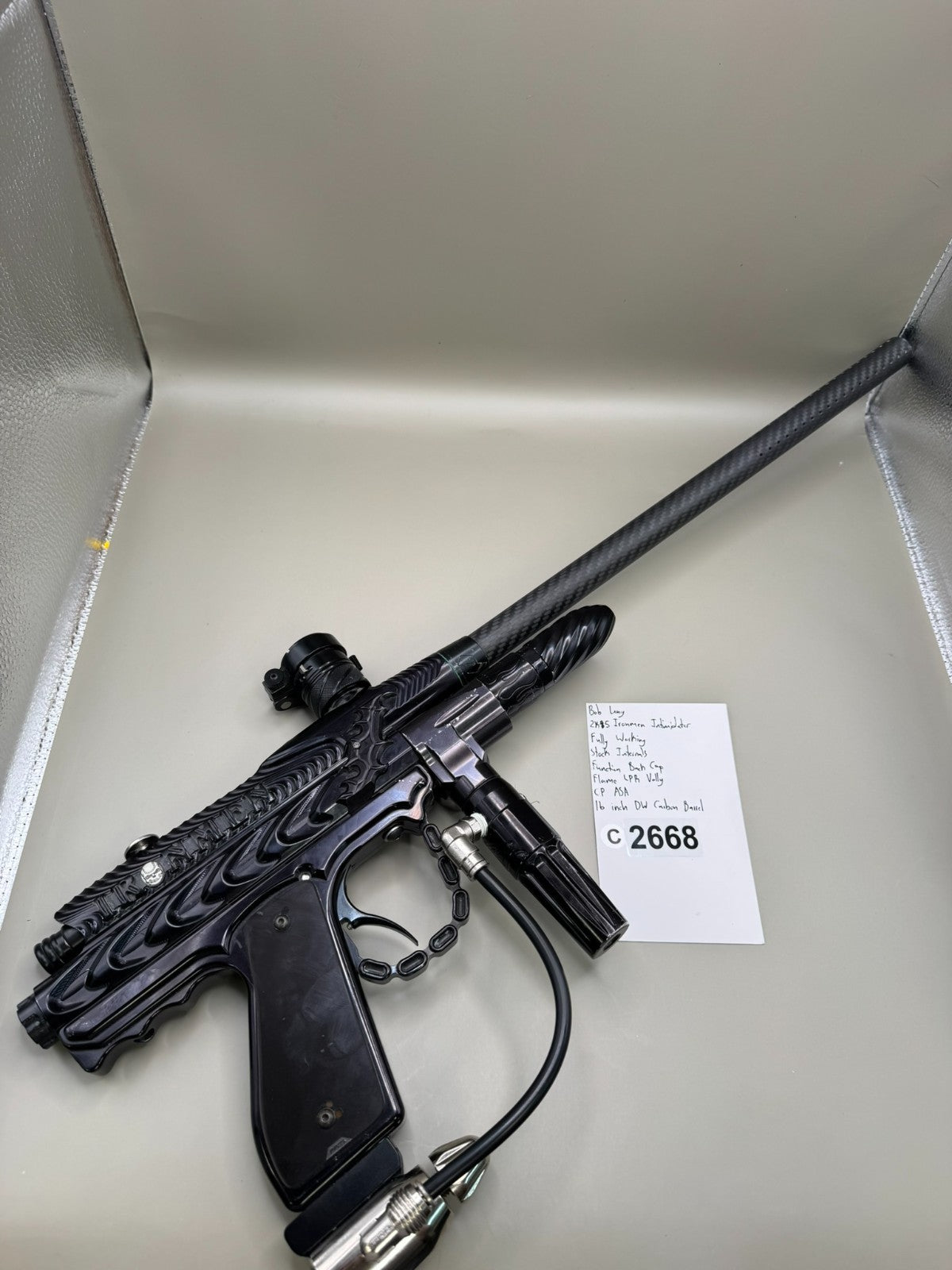 Bob Long 2k5 Ironman Intimidator - Paintball Marker Fully Working