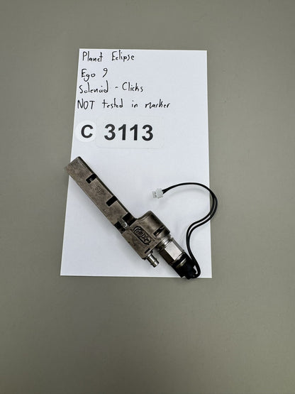 Planet Eclipse Ego 9 Solenoid - Clicks, NOT Tested in Marker