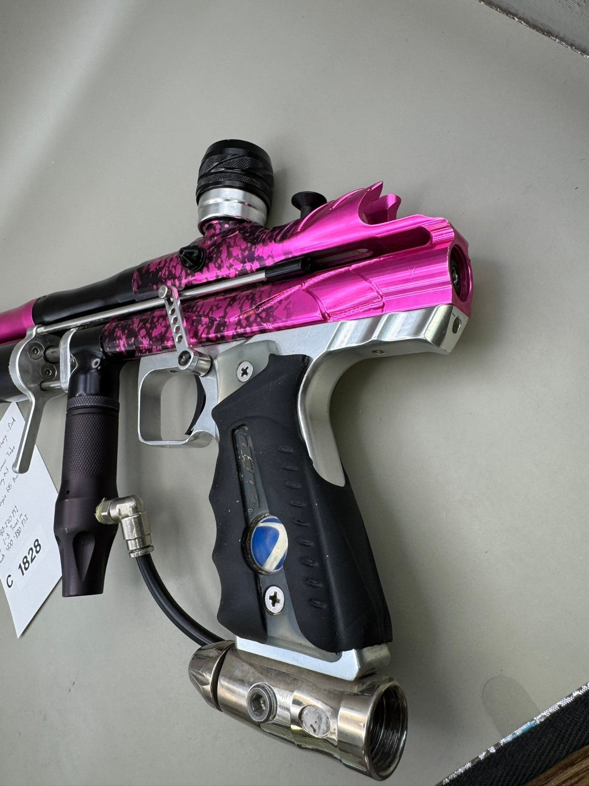 WGP Karnivor Mid-Block Pump - Pink - Paintball Marker Fully Working